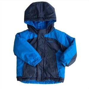 Toddler Columbia Blue Puffy Puffer Coat 3T